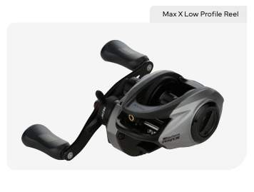 ROLA ABU GARCIA MAX X LOW PROFILE 200SD 6BB LH 6.8:1